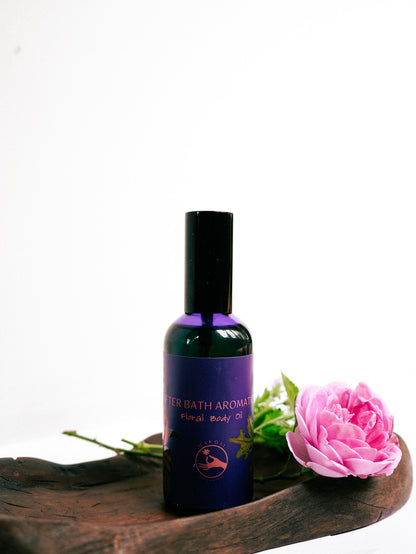 After Bath Aromatics Floral Body Oil