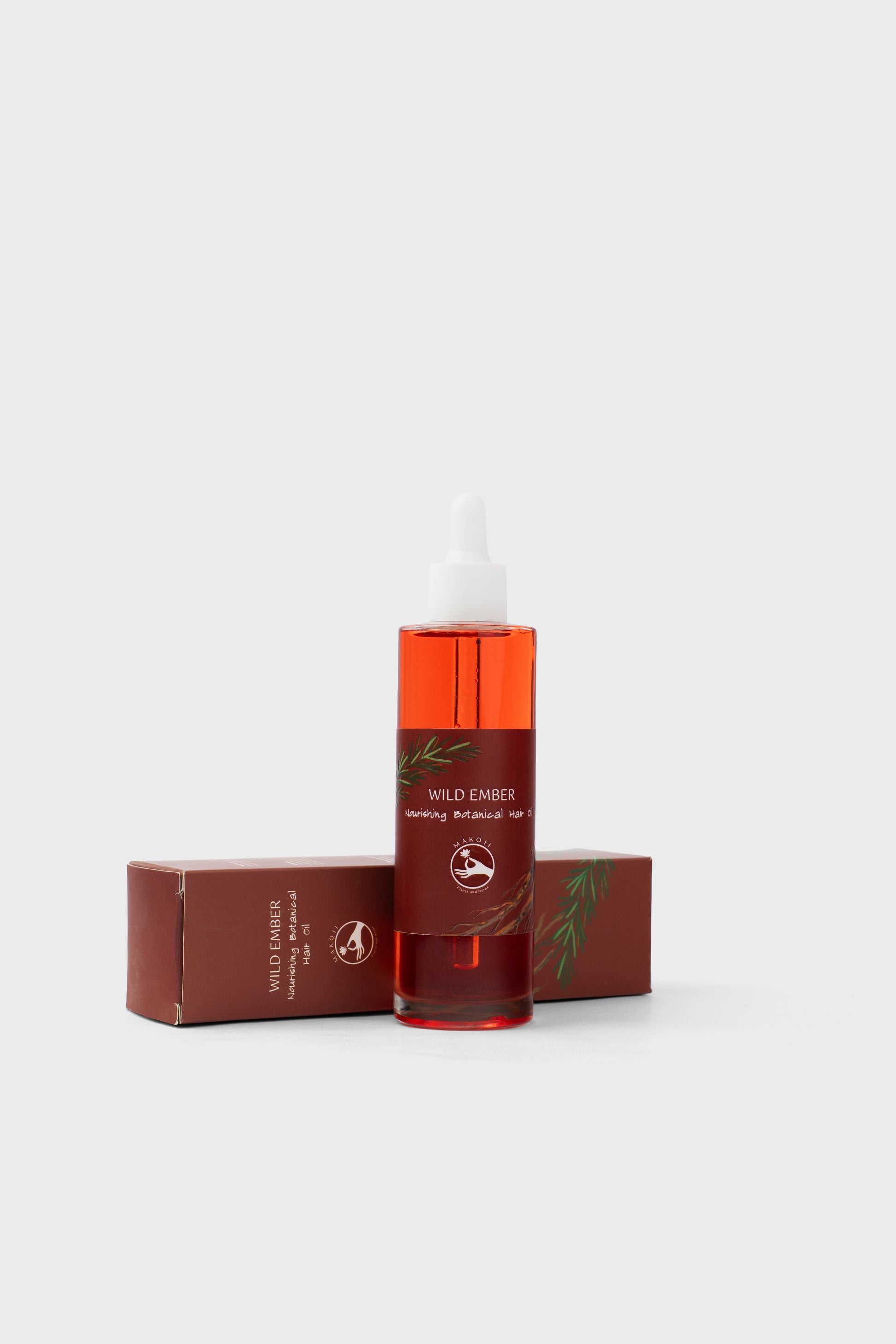 Wild Ember Nourishing Botanical Hair Oil - makoiiapothecary