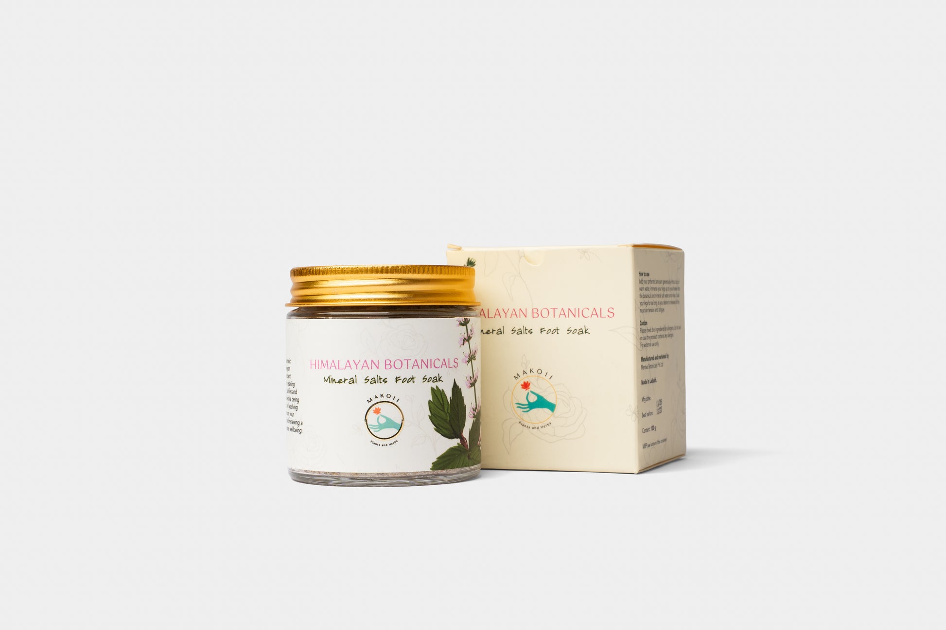 Himalayan Botanicals Mineral Salts Foot Soak - makoiiapothecary