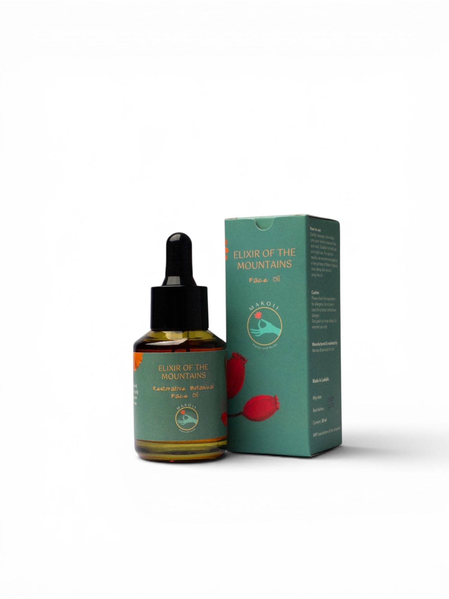 Elixir of the Mountains  Restorative Botanical Face Oil - makoiiapothecary