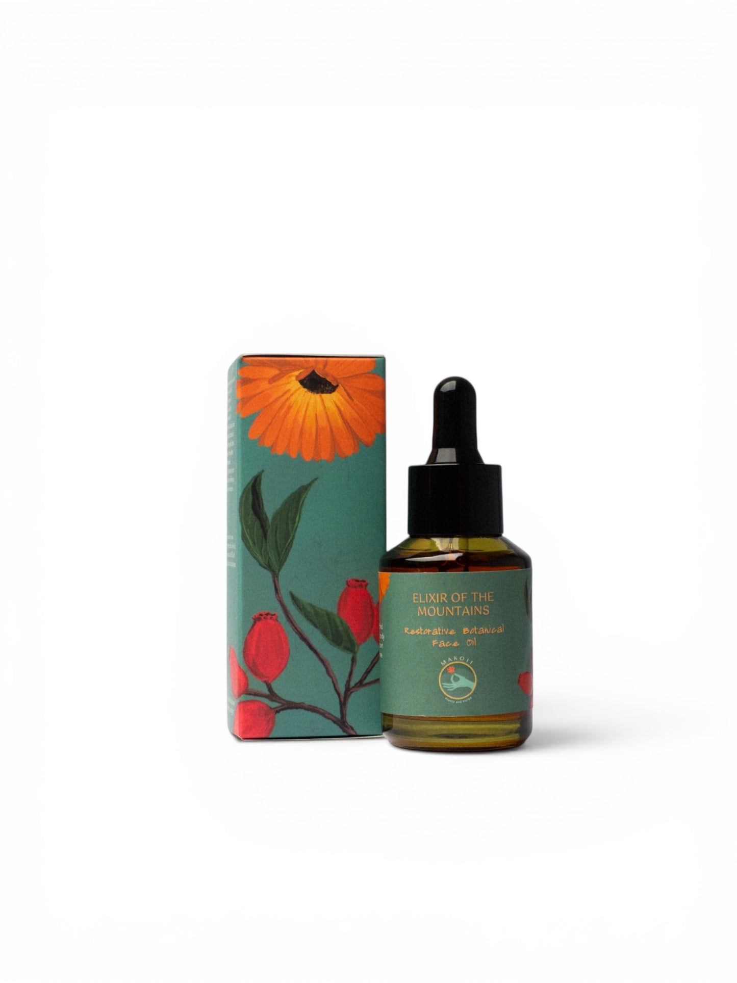 Elixir of the Mountains  Restorative Botanical Face Oil - makoiiapothecary