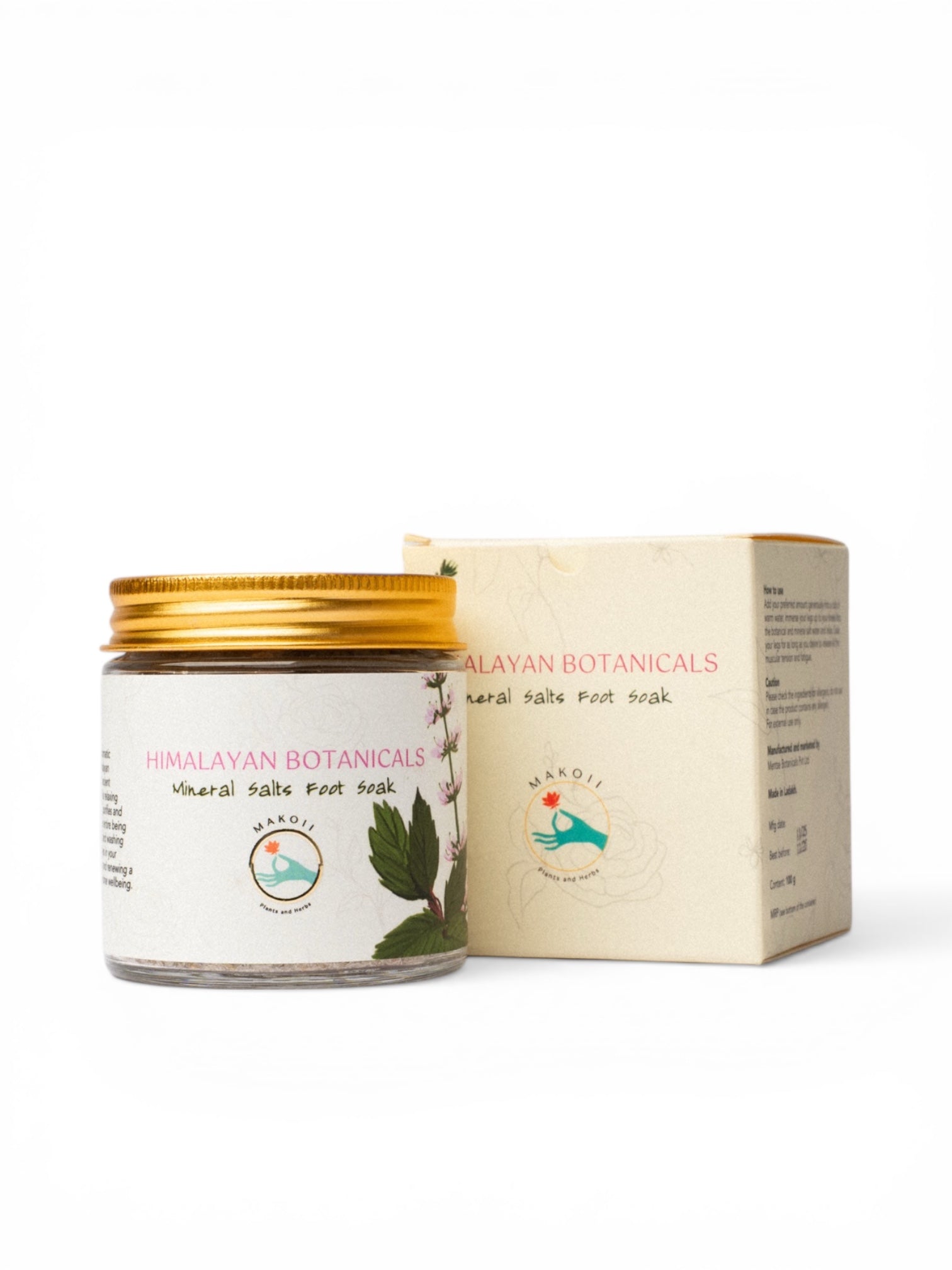 Himalayan Botanicals Mineral Salts Foot Soak - makoiiapothecary