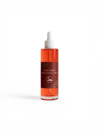 Wild Ember Nourishing Botanical Hair Oil - makoiiapothecary