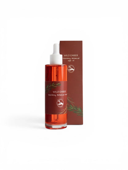 Wild Ember Nourishing Botanical Hair Oil - makoiiapothecary