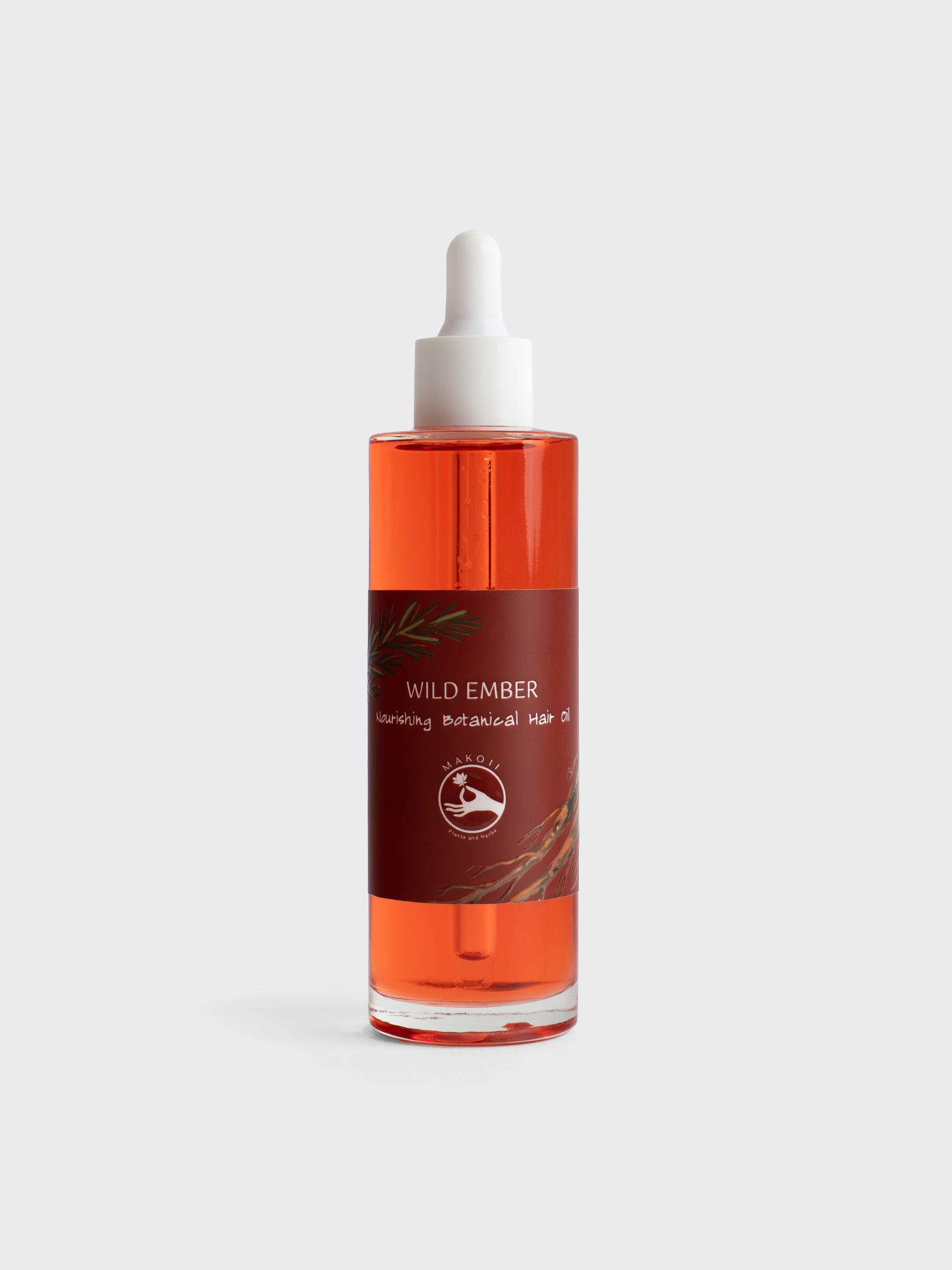 Wild Ember Nourishing Botanical Hair Oil - makoiiapothecary
