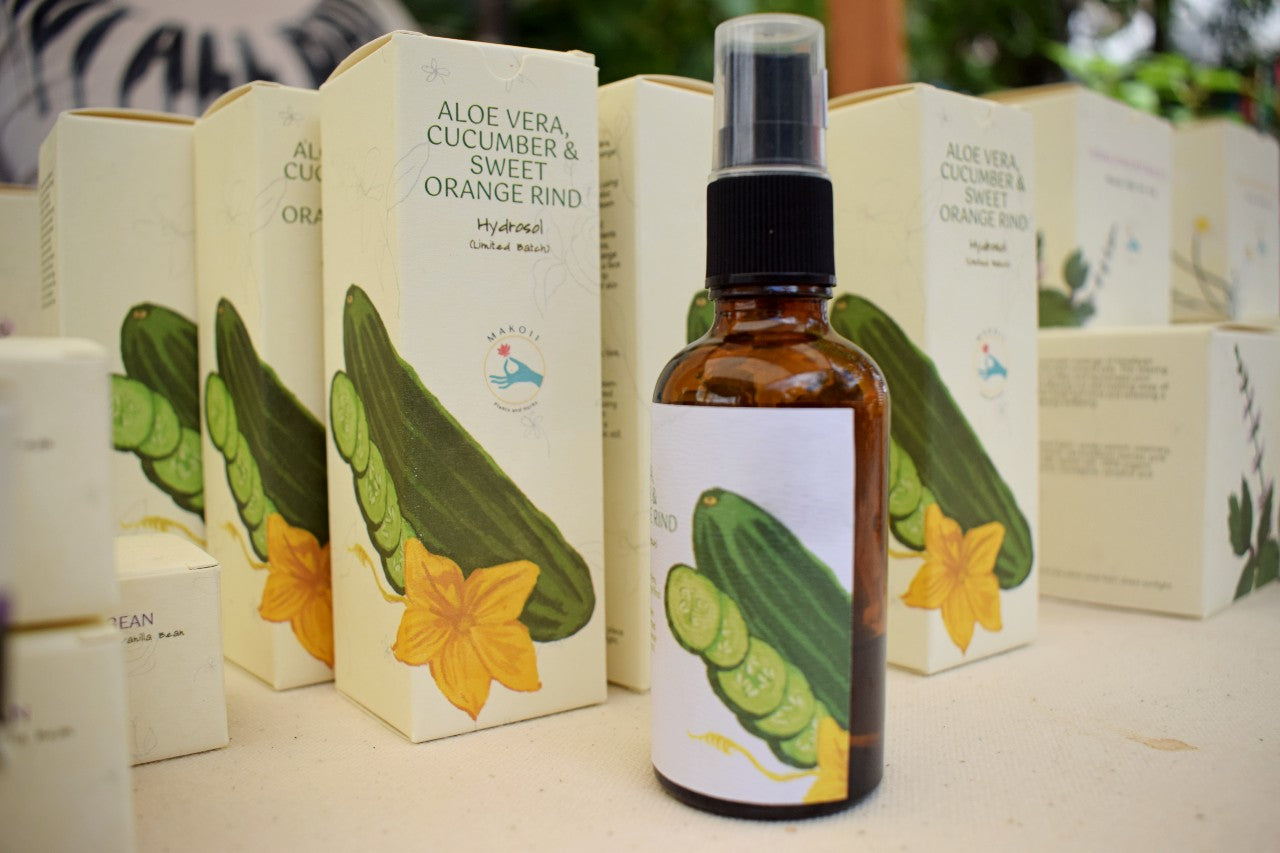 Aloe Vera, Cucumber and Orange Rind Hydrosol - makoiiapothecary